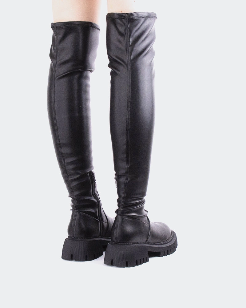 Chelsea Boots Height Increasing Gironde Black Stretch