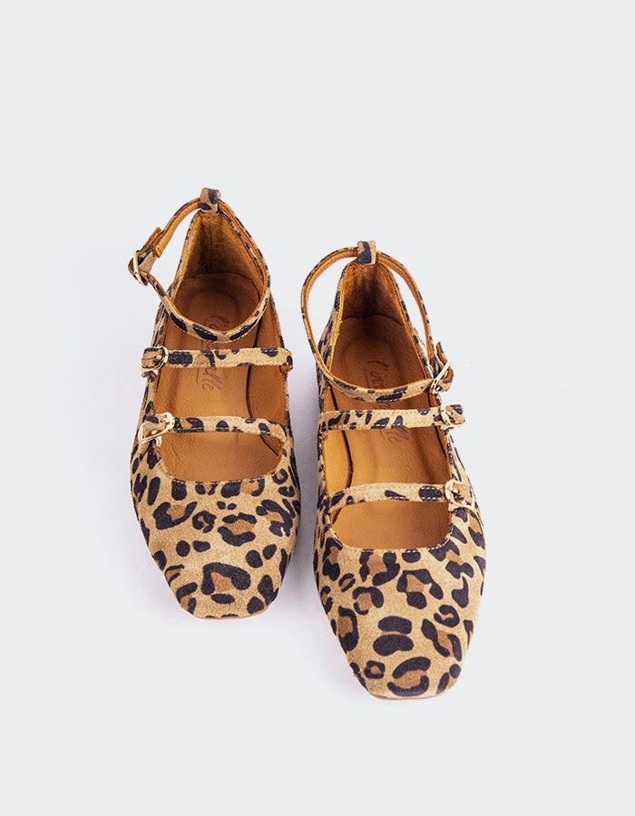 Glimmer Leopard Suede Alegria Mary Jane Shoes With Rocker Soles Ebay