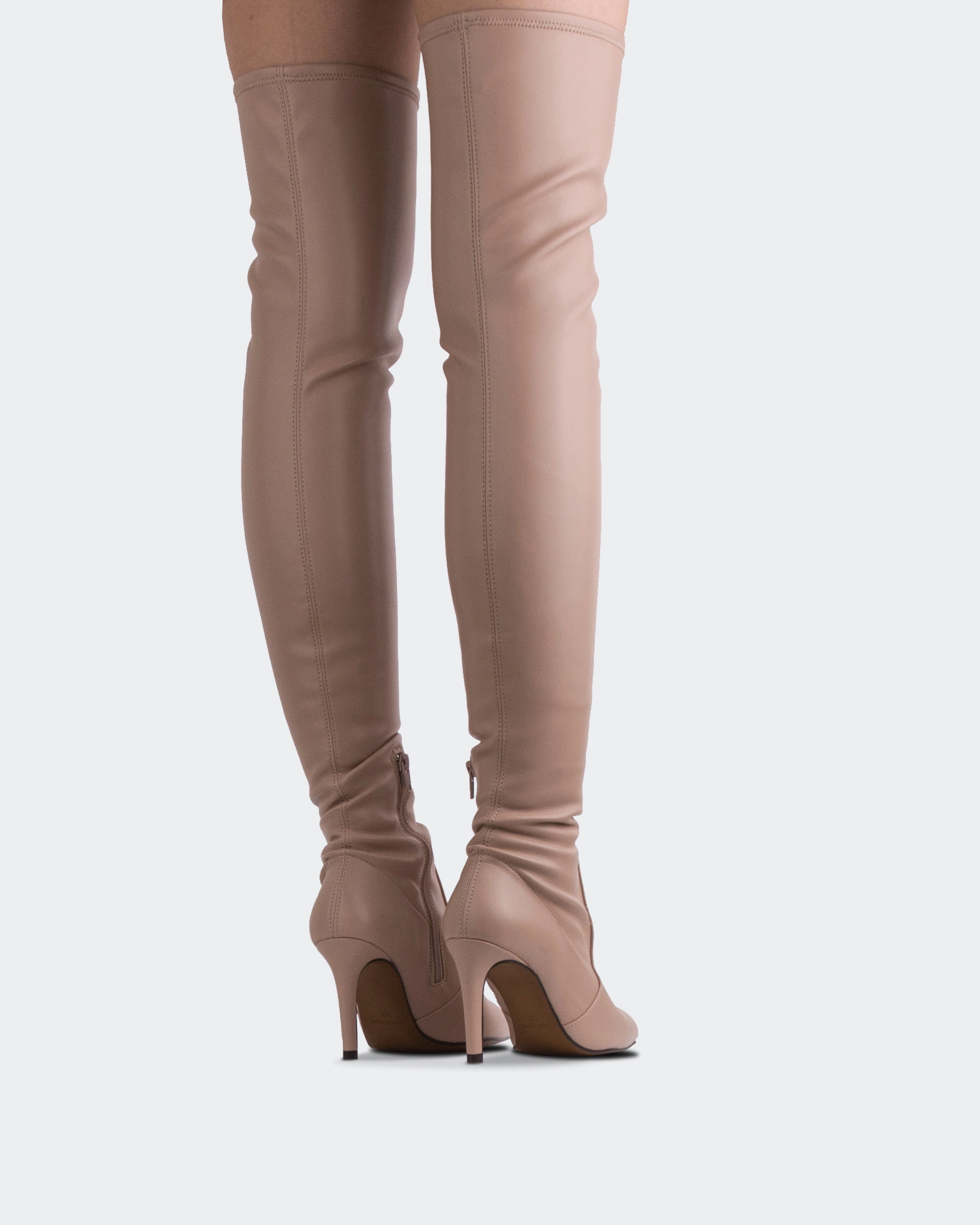 Emory, Pink Stretch/Extensible Rose Chelsea Boots Not Chunky