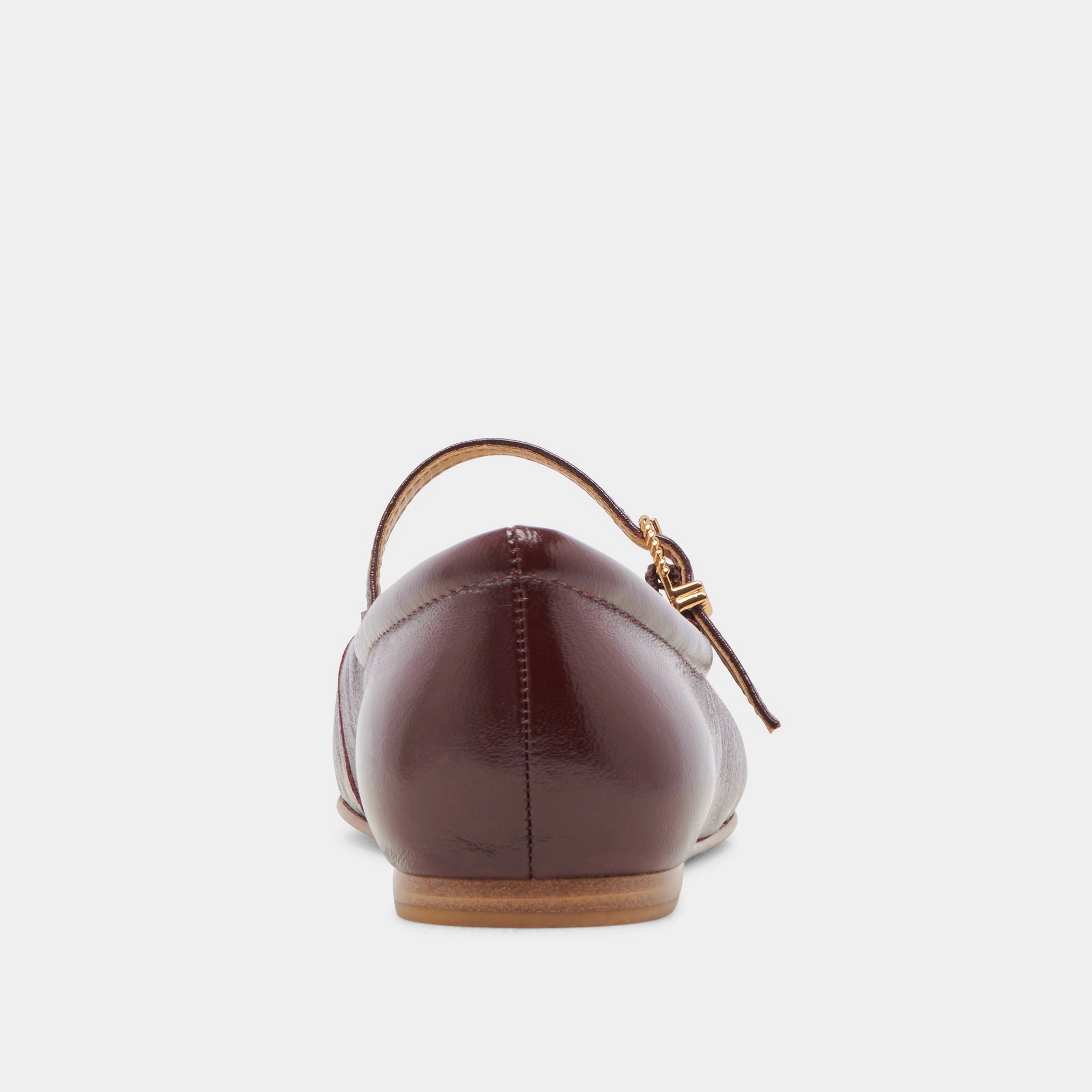 Inexpensive Flat Shoes REYES BALLET FLATS CRANBERRY CRINKLE PATENT