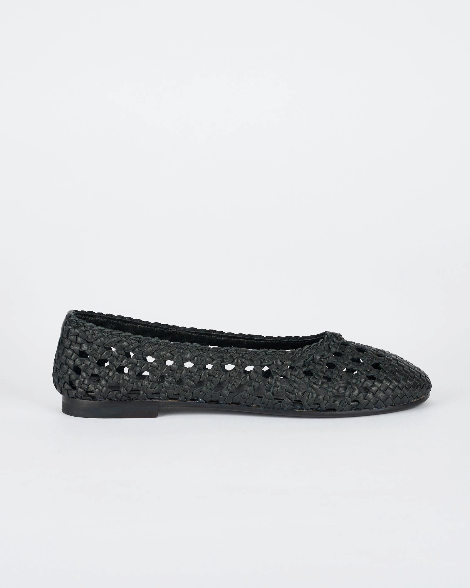 Greene Ballet Flat Black Baabushka Slippers
