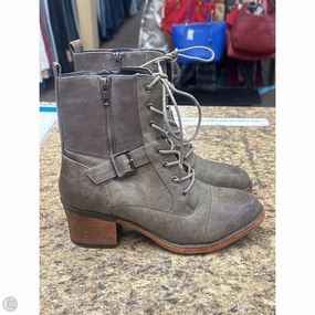 Combat Flight Boots Boots Combat By Clothes Mentor In Brown, Size: 8.5