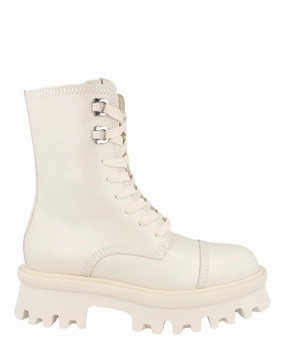 Silent D Combat Boots Kira Leather Combat Boots