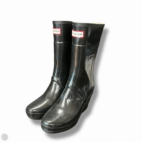 Boots Rain By Hunter In Black, Size: 6 Alaska Rain Boots
