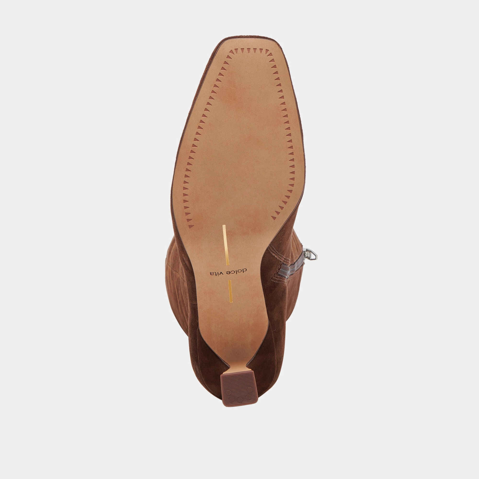 Rieker Boots GYRA WIDE CALF BOOTS DK BROWN SUEDE