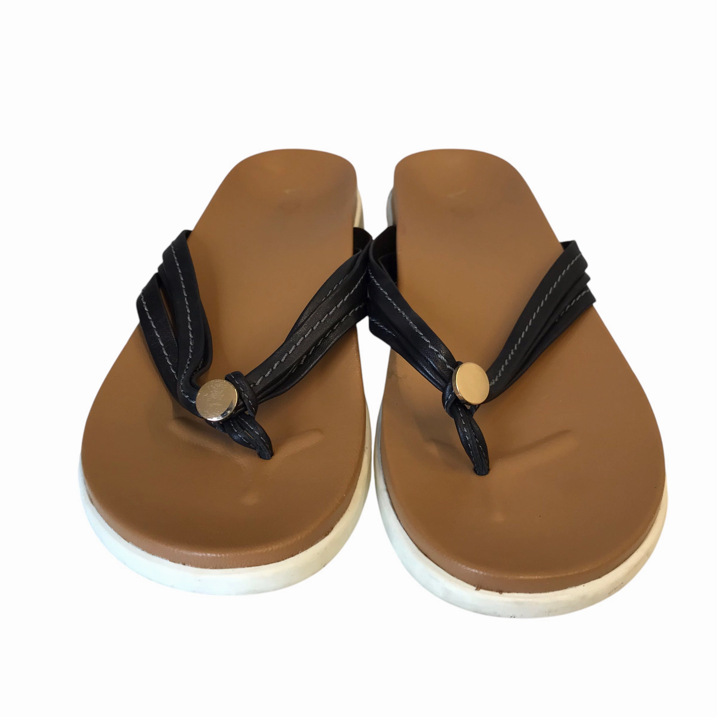 The High Heeled Flip Flops Sandals Flip Flops By Vionic In Black, Size:6.5