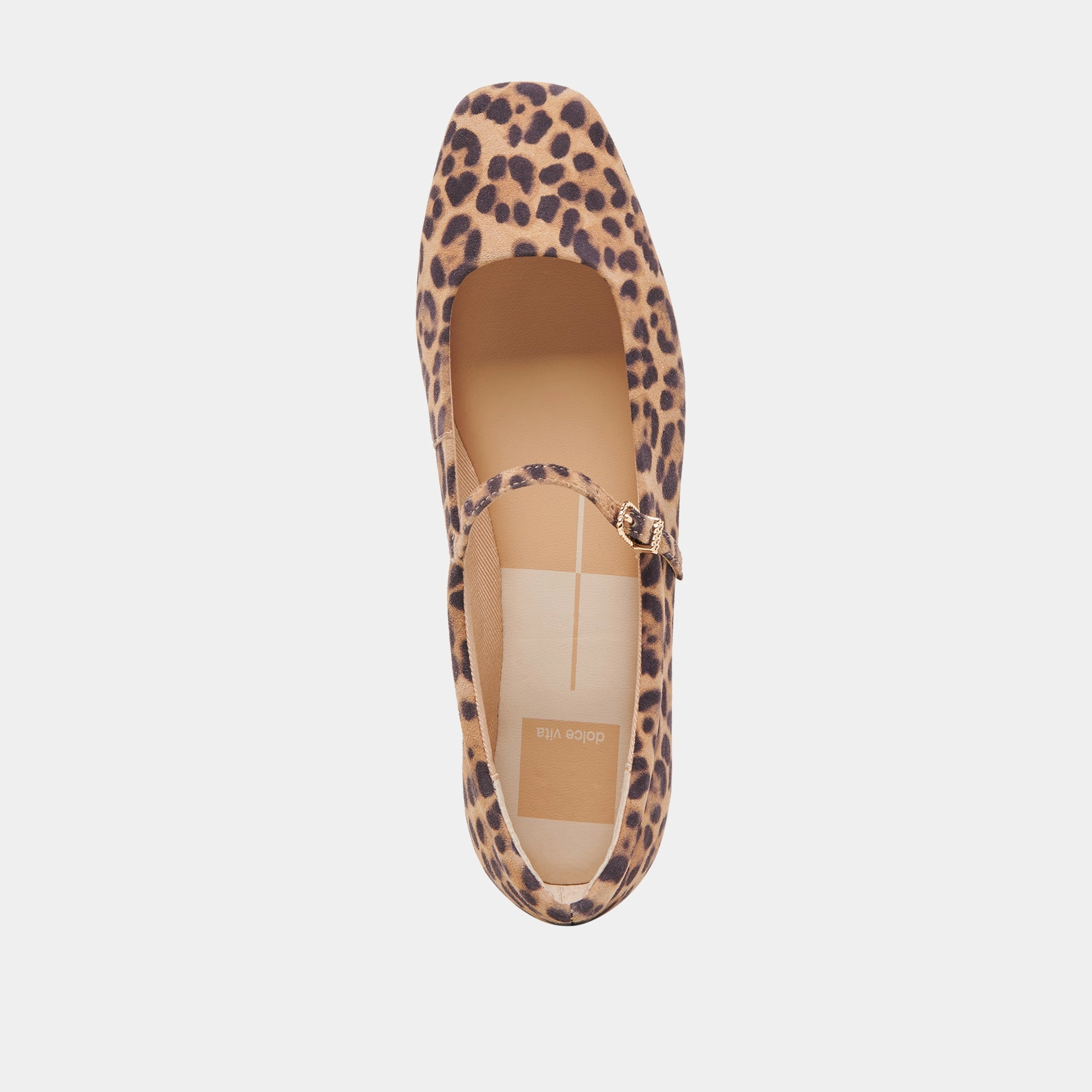 Best Shoes For Flat Feet And Knees REYES BALLET FLATS DK LEOPARD SUEDE