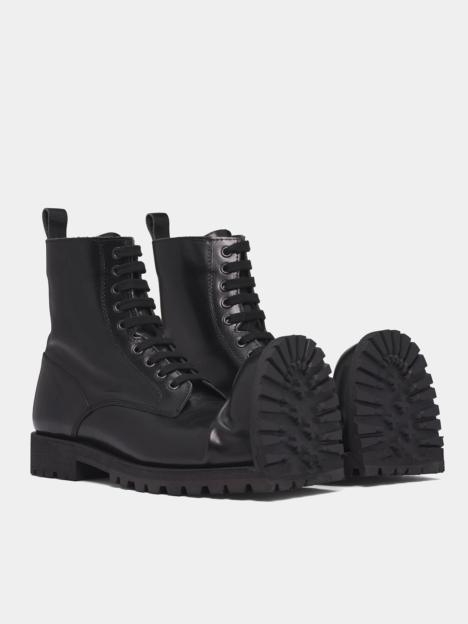 CDG x KLG Crushed Toe Boots (PP-K101-001-1-BLACK) Concrete Rubber Boots