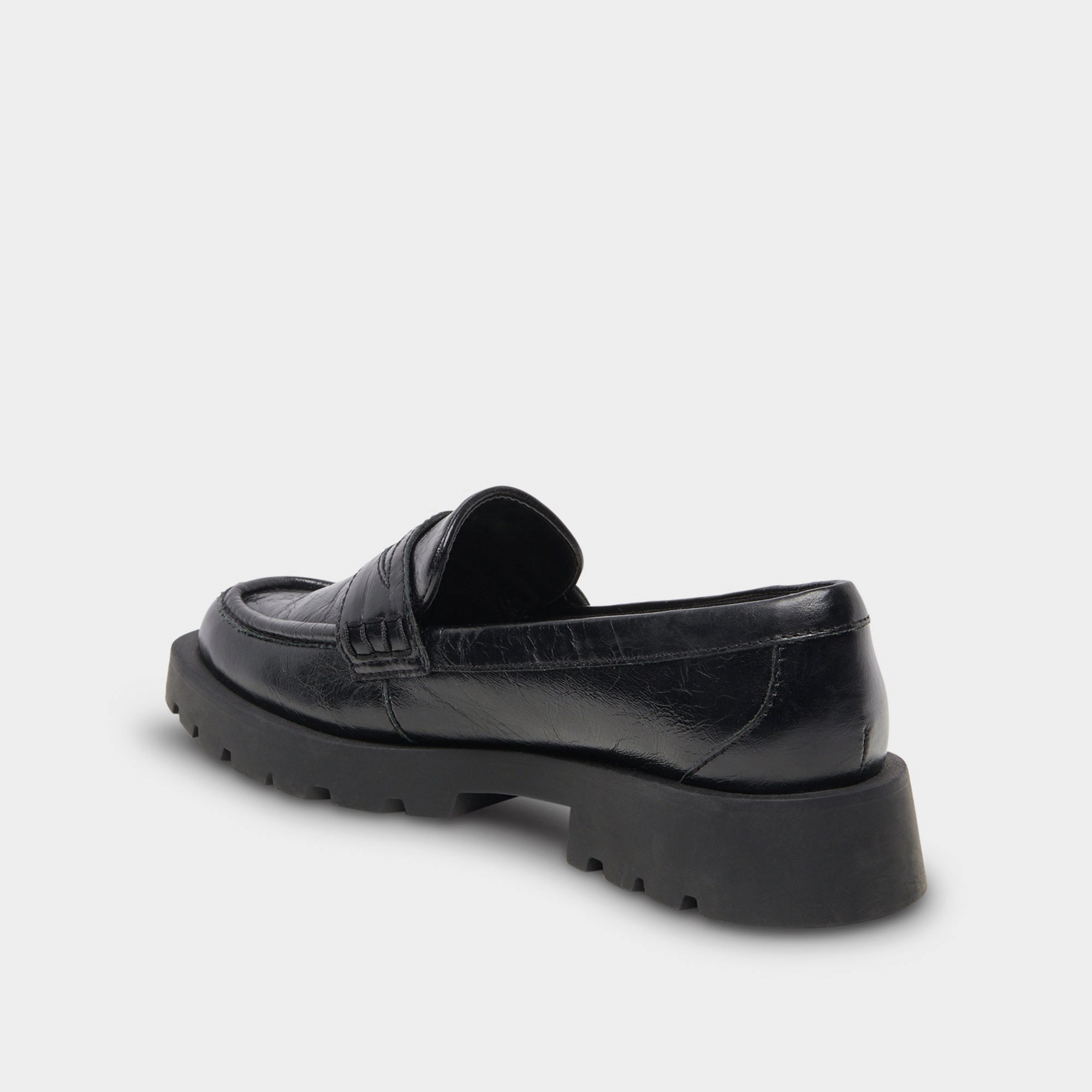 Flats Shoes Collection ELIAS FLATS ONYX CRINKLE PATENT - re:vita
