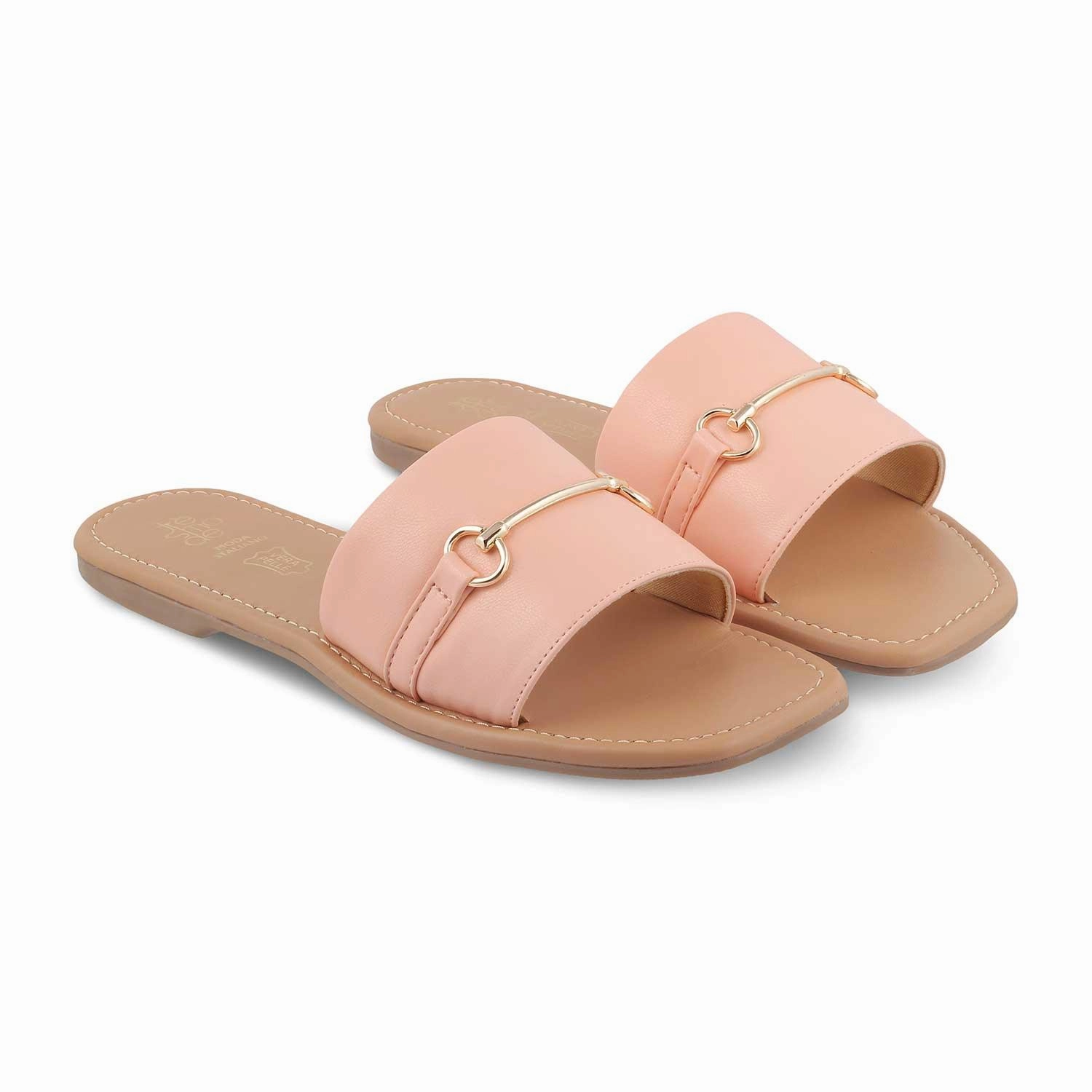 The Cafi Pink Women's Casual Flats Tresmode Flat Front Shoes