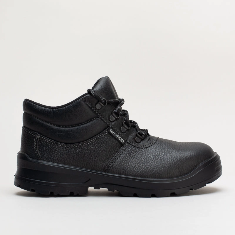 Iron Boots Mens Leather Safety Ankle Boots