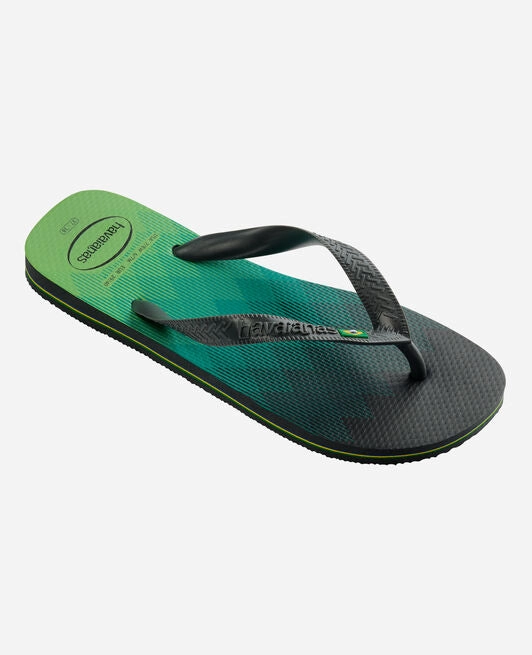 HAVAIANAS BRASIL FRESH - NEW GRAPHITE Flip Flops In Cold Weather