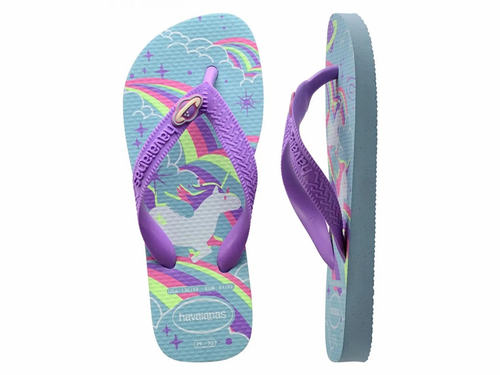 Death Valley Flip Flops HAVAIANAS KIDS FANTASY - BLUE WATER
