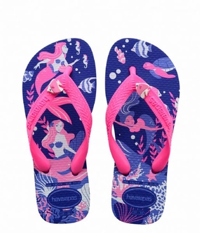 HAVAIANAS KIDS FANTASY - MARINE BLUE Flip Flops With Interchangeable Straps