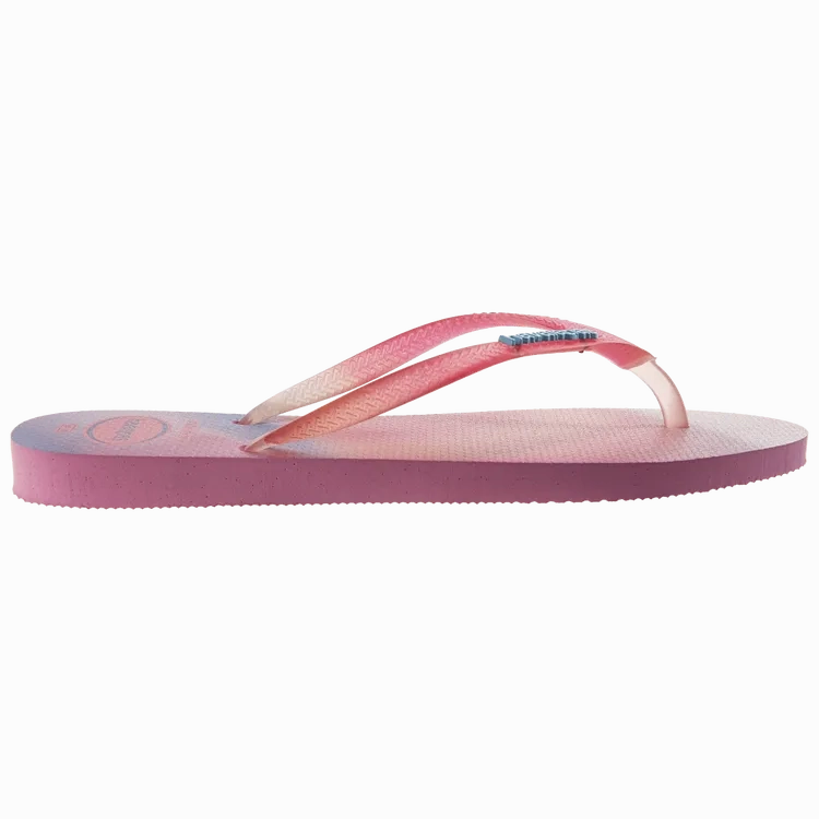 HAVAIANAS SLIM METALLIC RAINBOW - PINK LEMONADE Spider Man Flip Flops