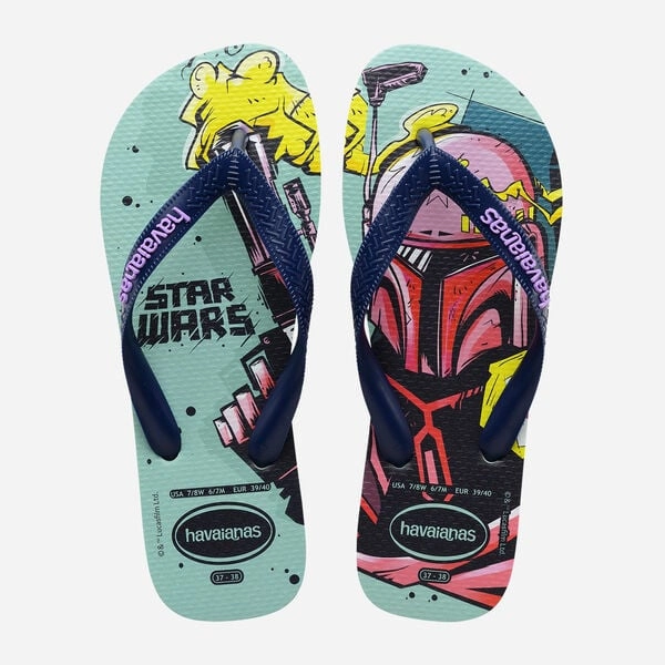 HAVAIANAS STARS WARS - CLAY.NAVY BLUE Okali Flip Flops