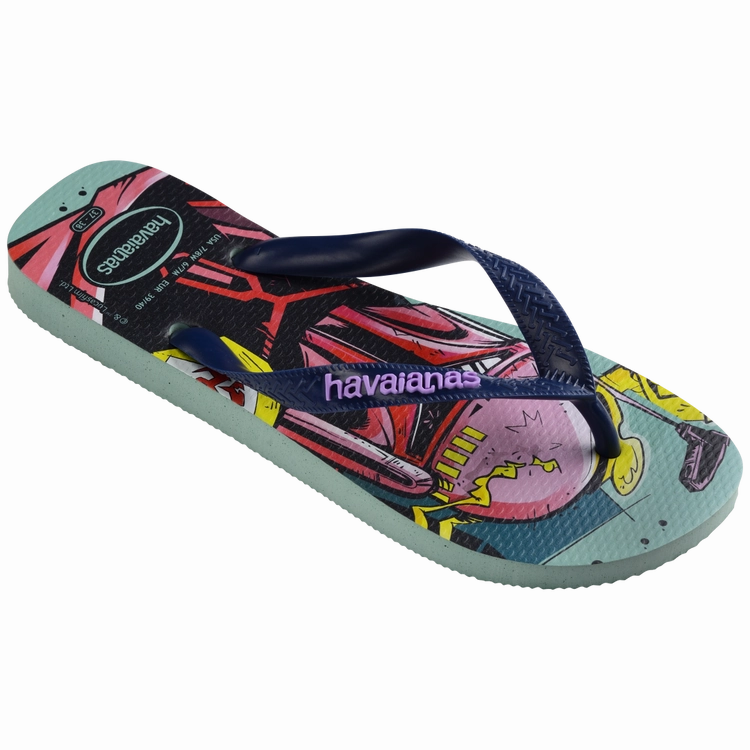 Best Flip Flops With Good Arch Support HAVAIANAS STARS WARS - CLAY.NAVY BLUE