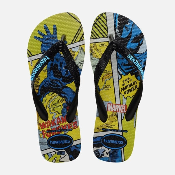 Flip Flops Africa HAVAIANAS TOP MARVEL CLASSICS - BLACK.BLACK