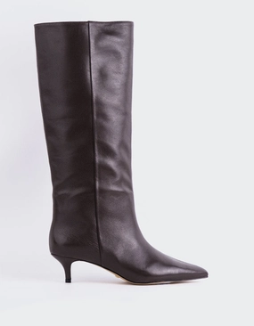 Print In Boots Rynn Brown Leather