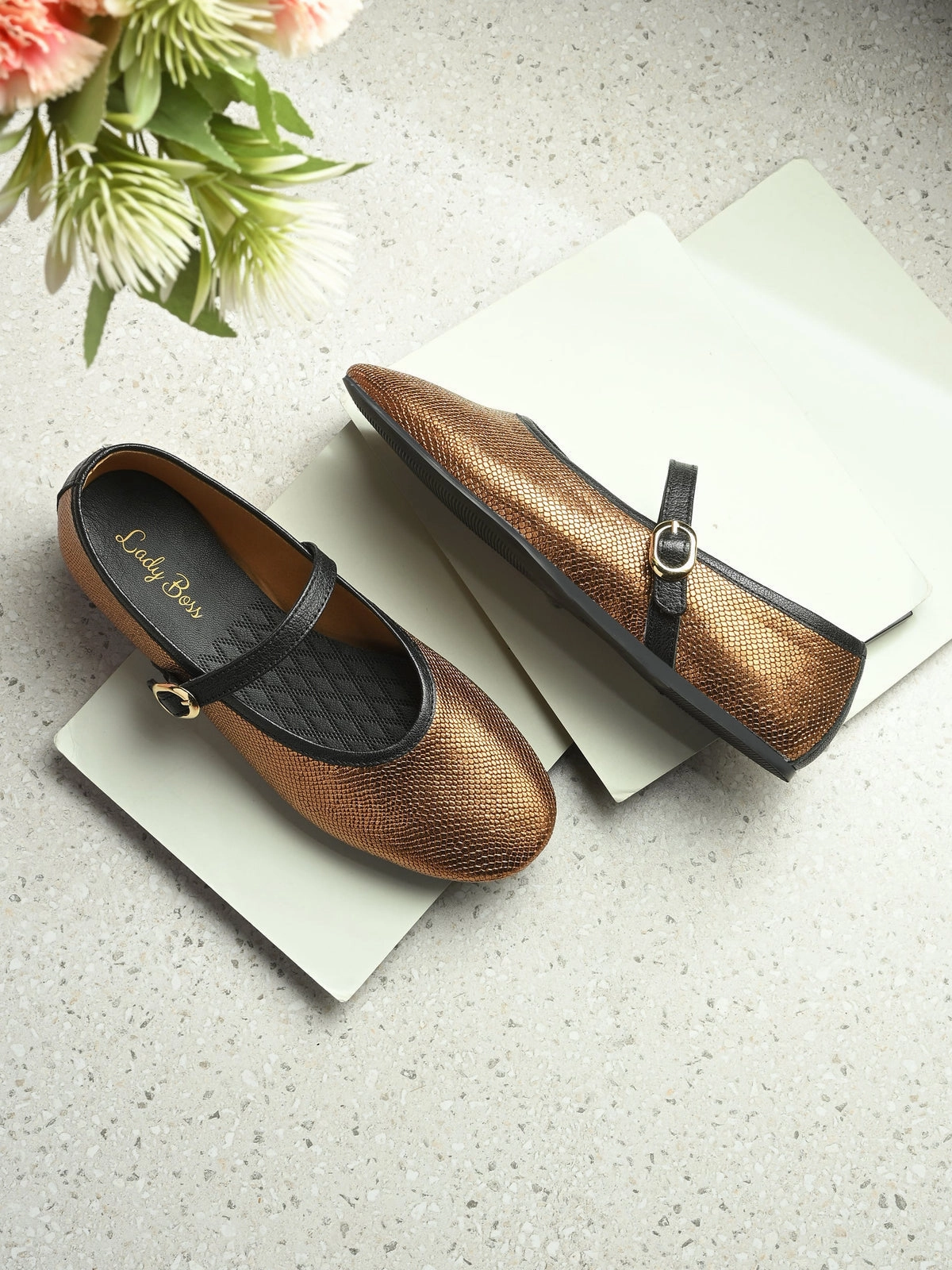 Crimson Leather Mary Janes Mary Jane Retro Shoes