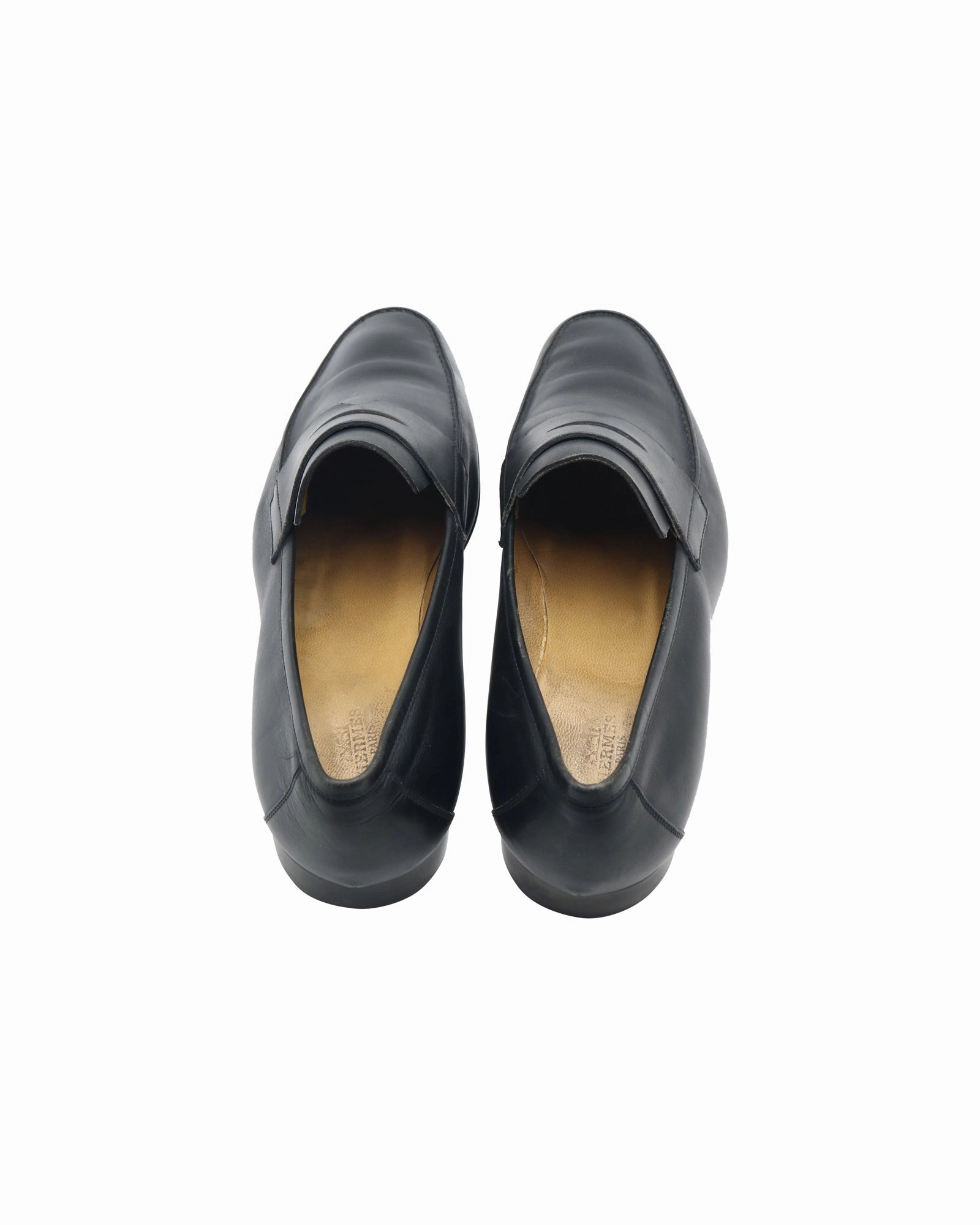 Hermes Tokyo Loafers in Black Leather Rhude Loafers