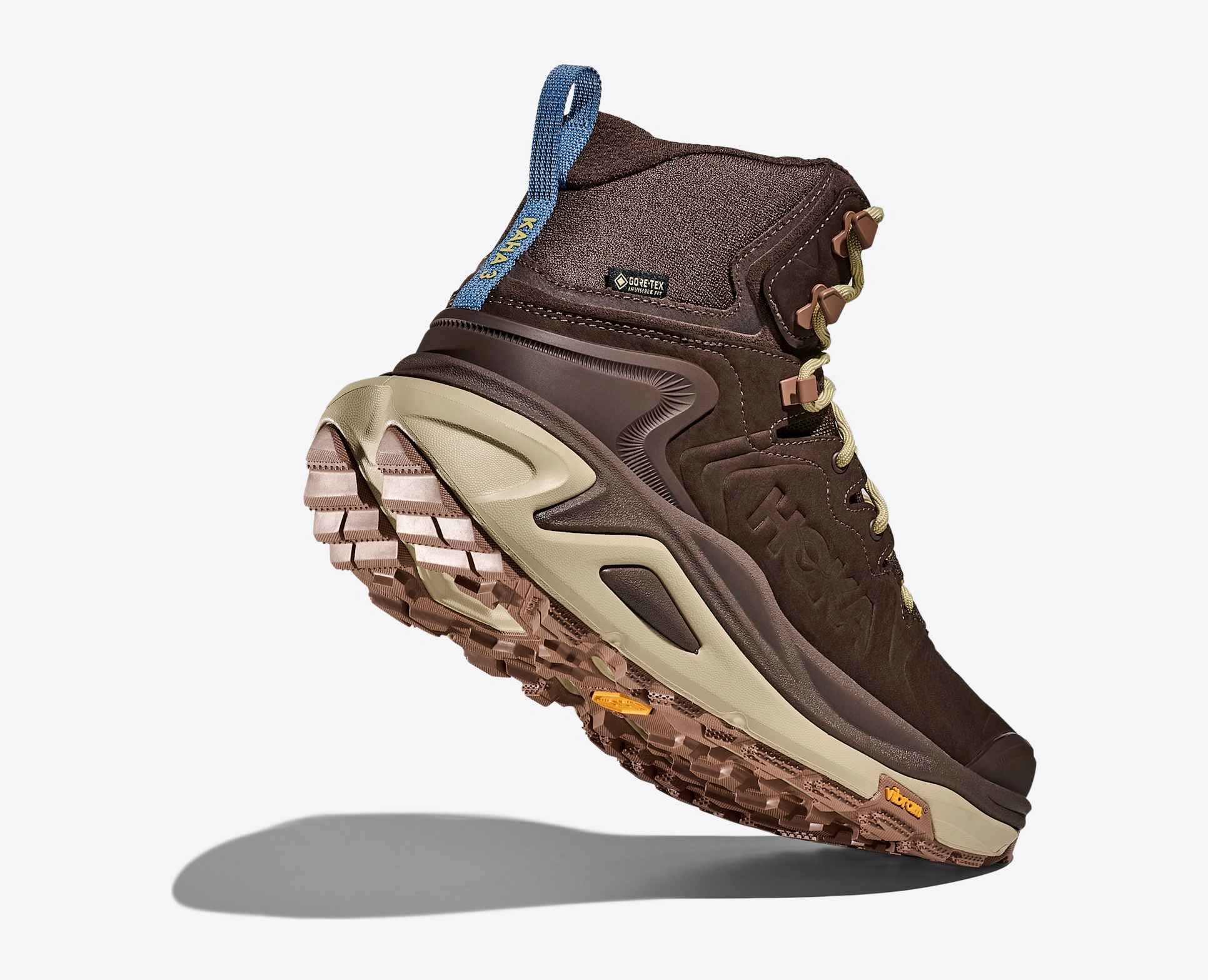 Excursion Tr14 Trail Running Shoe Hoka | Kaha 3 GTX | Men's | Walnut/Oyster Mushroom