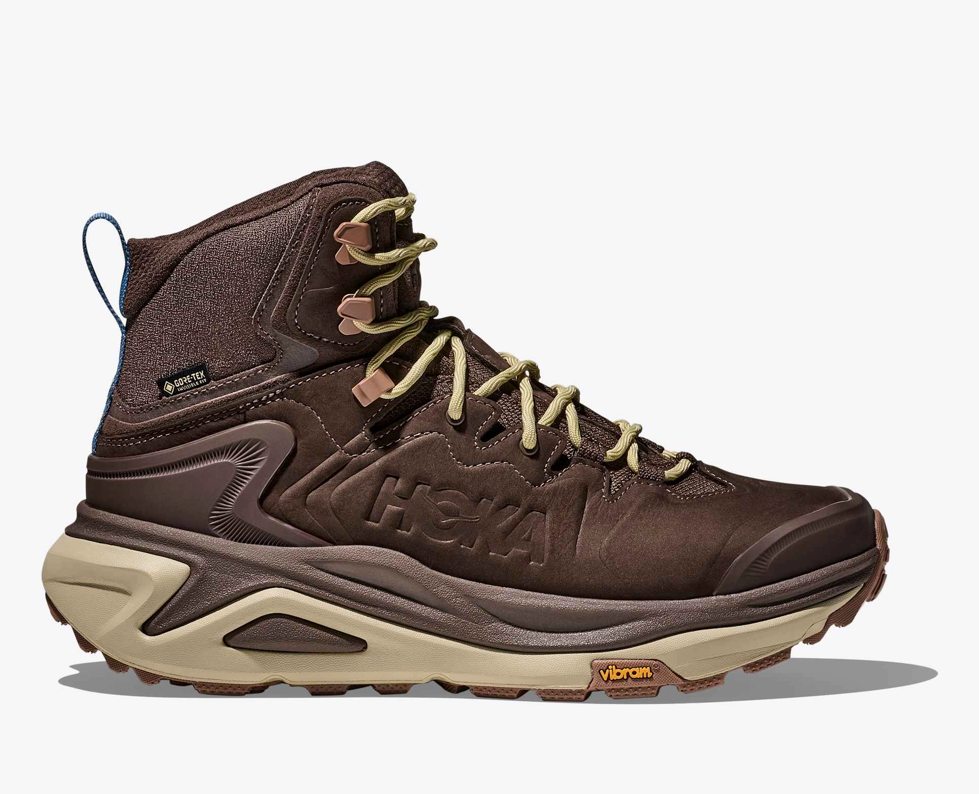 Trail Moc Shoes Hoka | Kaha 3 GTX | Men's | Walnut/Oyster Mushroom