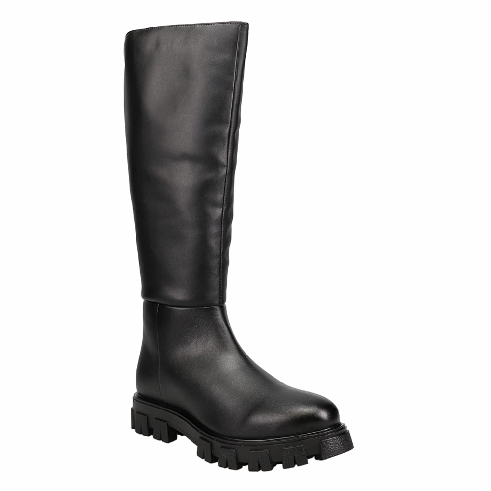 Rain Work Boots Hold Up Round Toe Zippered Boots