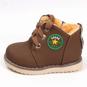 Snow Boot Size Guide Hot sale children's winter shoes thick keep warm cotton-padded boots boys girls high quality non-slip comfortable boots 273