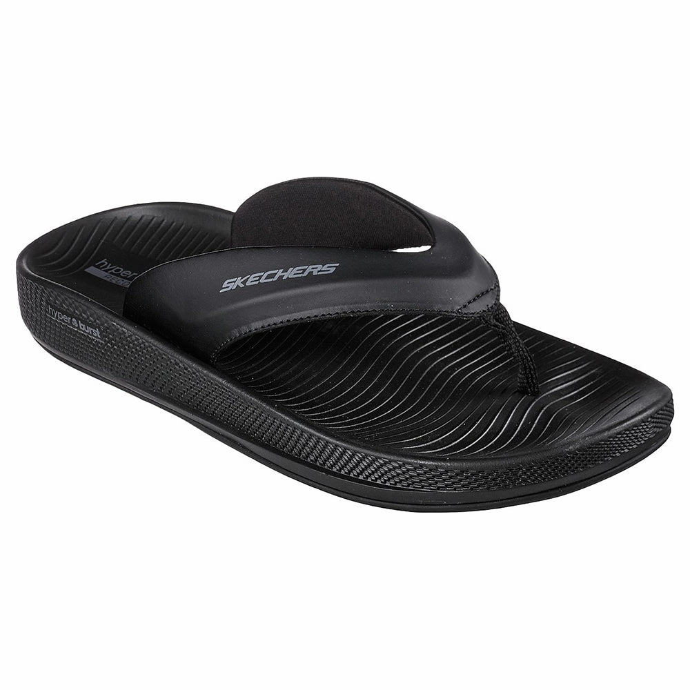 HYPER SLIDE - SIMPLEX - BLACK BLACK Revitalign Slippers