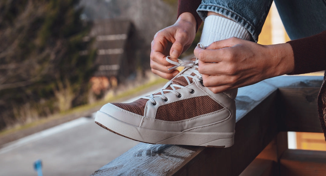 Road Running Shoes Picchu Waterproof W Cream Cork