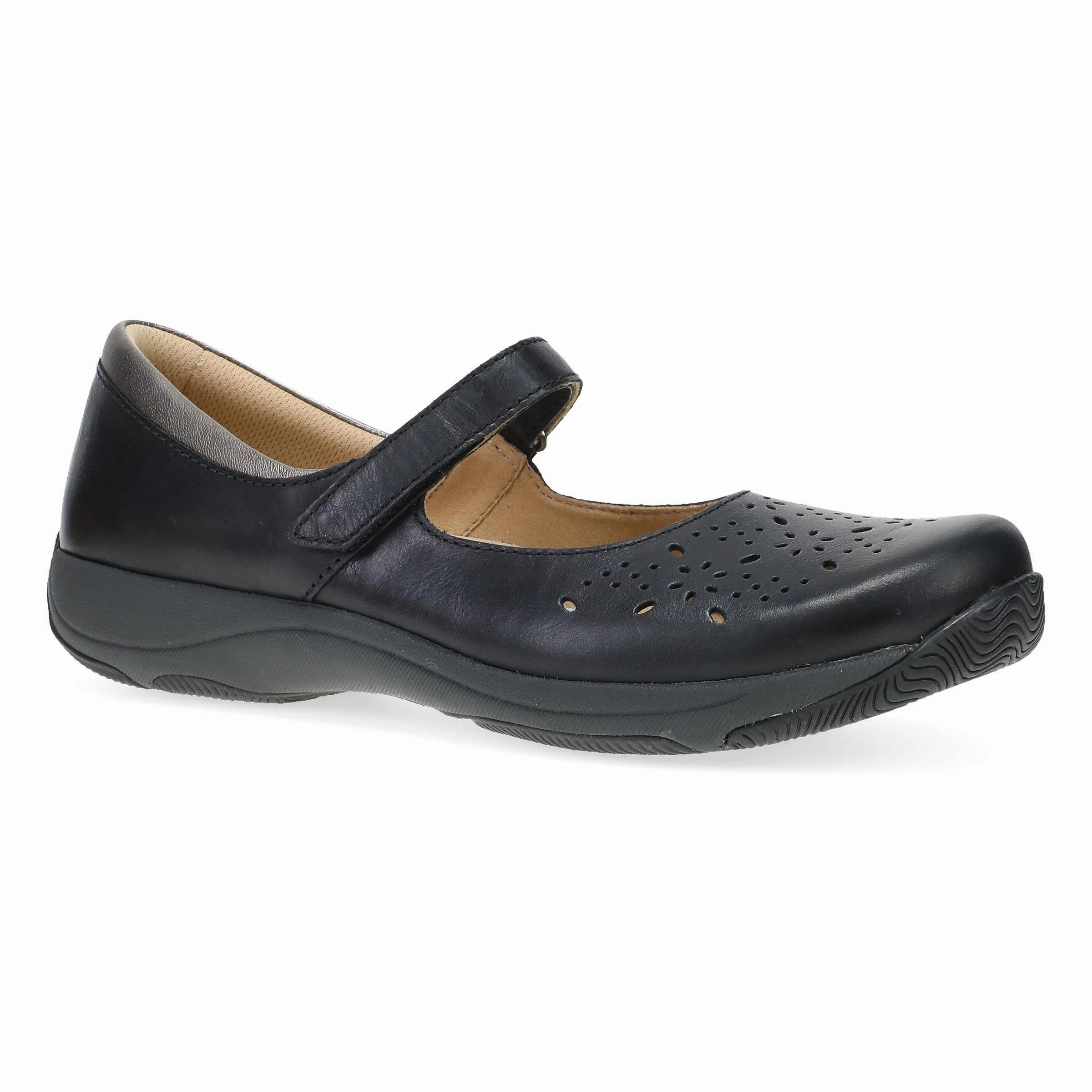 Dansko Stacy Mary Jane Clog - Black Waxy Burnished Women's Mary Jane Shoes Nearby