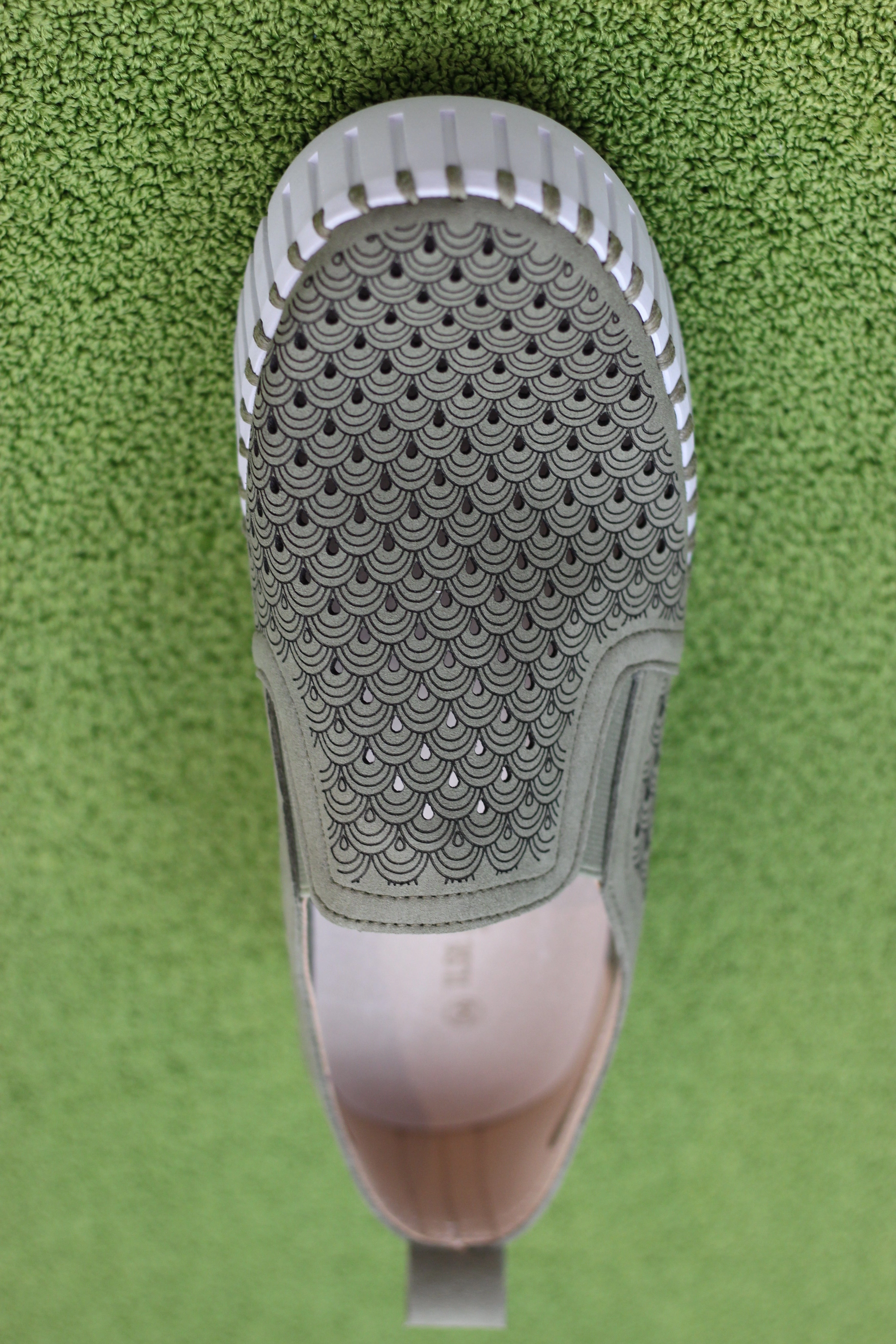 Women Casual Fashion Rhinestone Slip On Loafers Ilse Jacobsen Women's Tulip141 Slip On - Army Synthetic