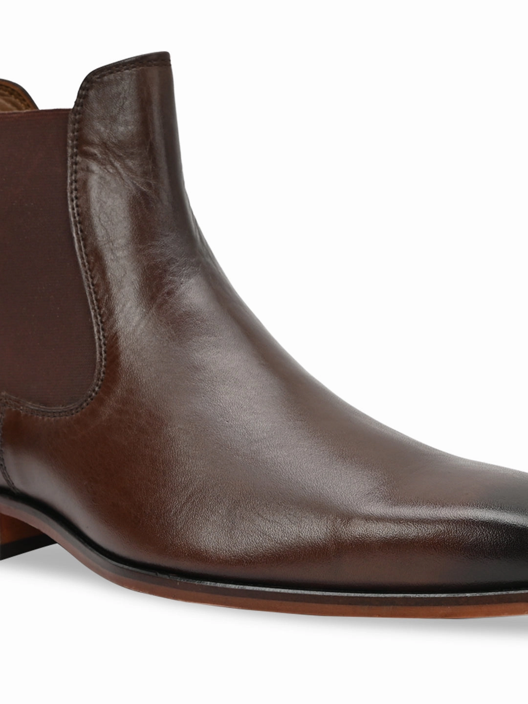 Ankle High Heel Boots Imperio By Regal Brown Men Leather Boots