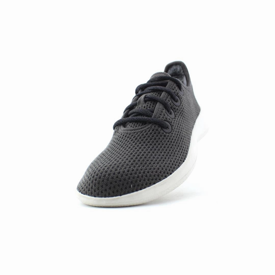 Allbirds Tree Runners - LIMITED EDITION: Light Black (White Sole) EX Great Running Shoes