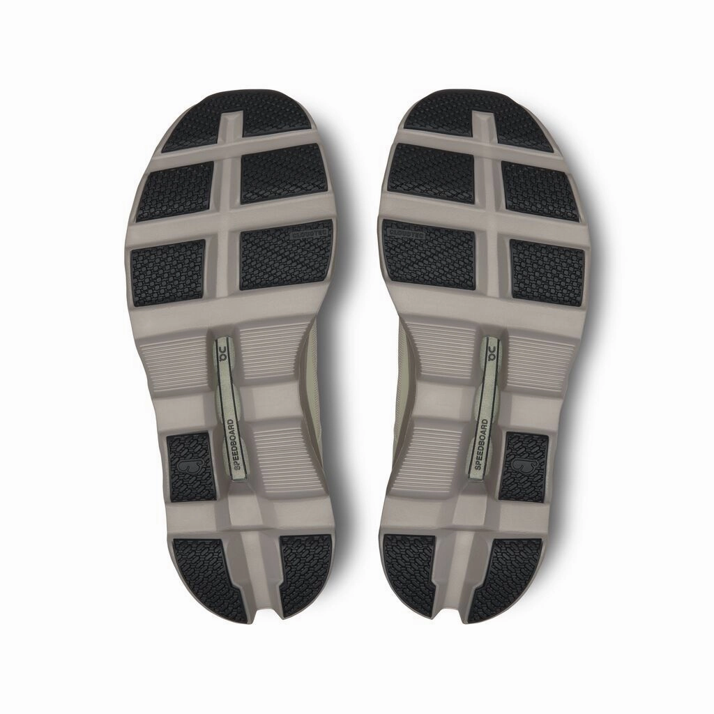 On Running Men's Cloudmonster Sneaker - Ice/Alloy Cool Trail Running Shoes