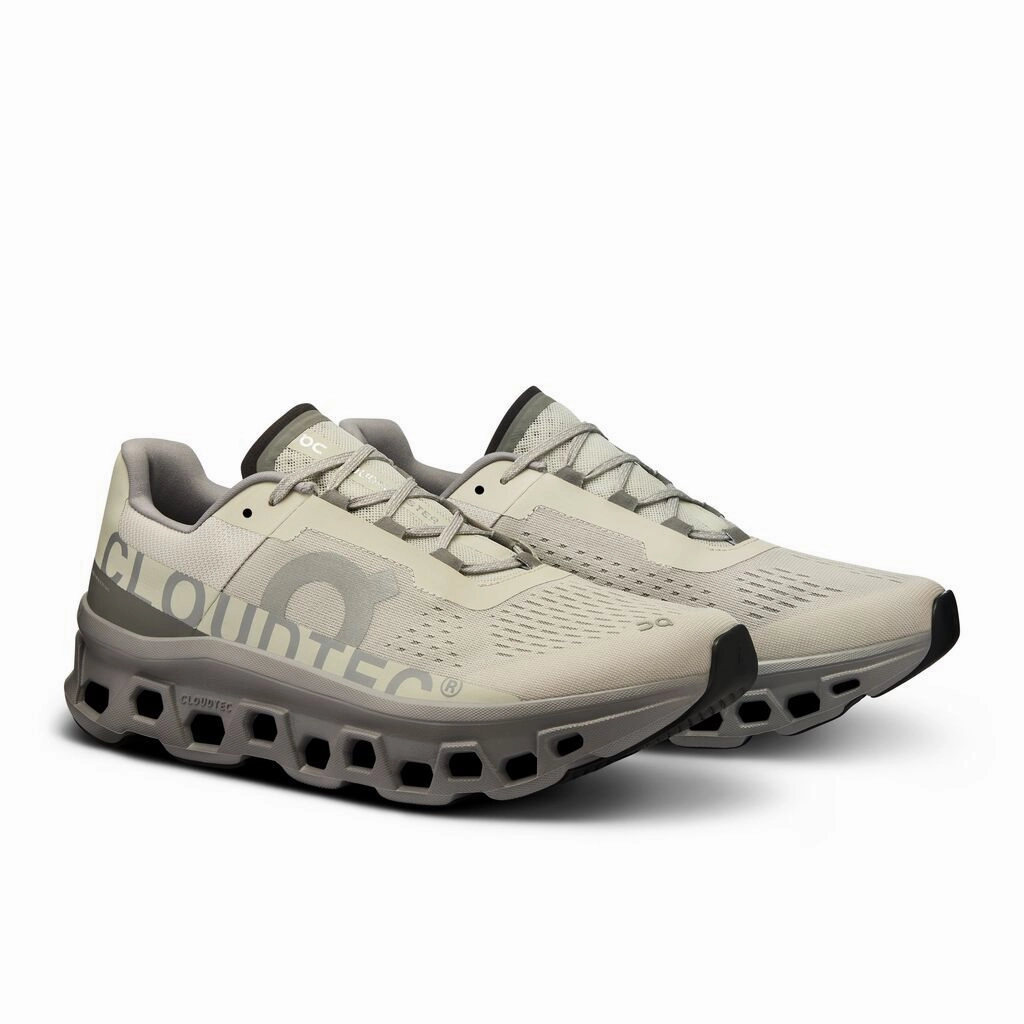 Running Shoes With Strong Arch Support On Running Men's Cloudmonster Sneaker - Ice/Alloy