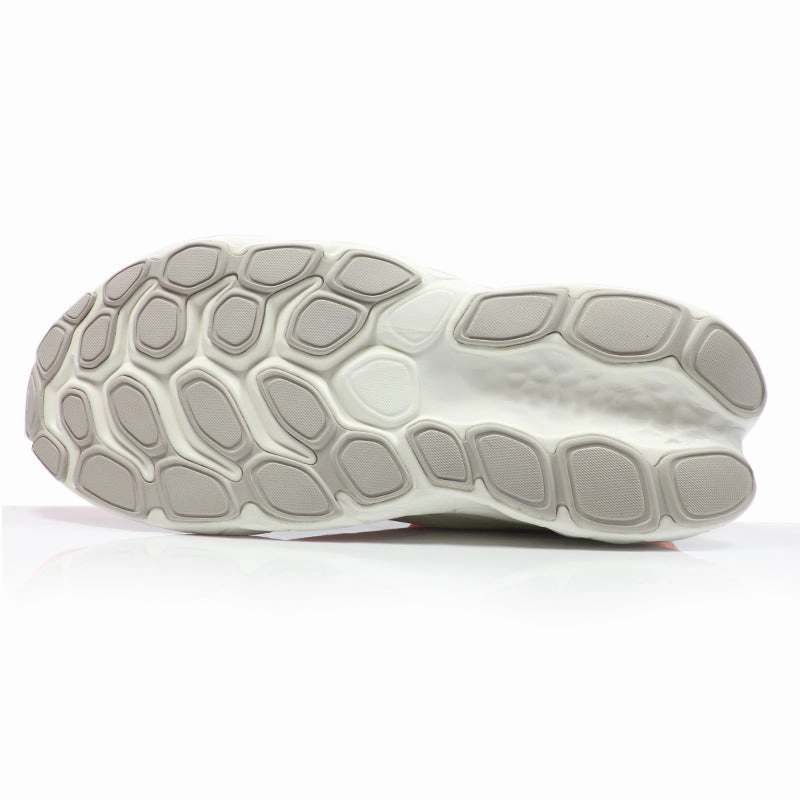 New Balance Fresh Foam More v4 Women's Running Shoe - Gulf Red/Sea Salt/Silver Metallic Best Supportive Running Shoes