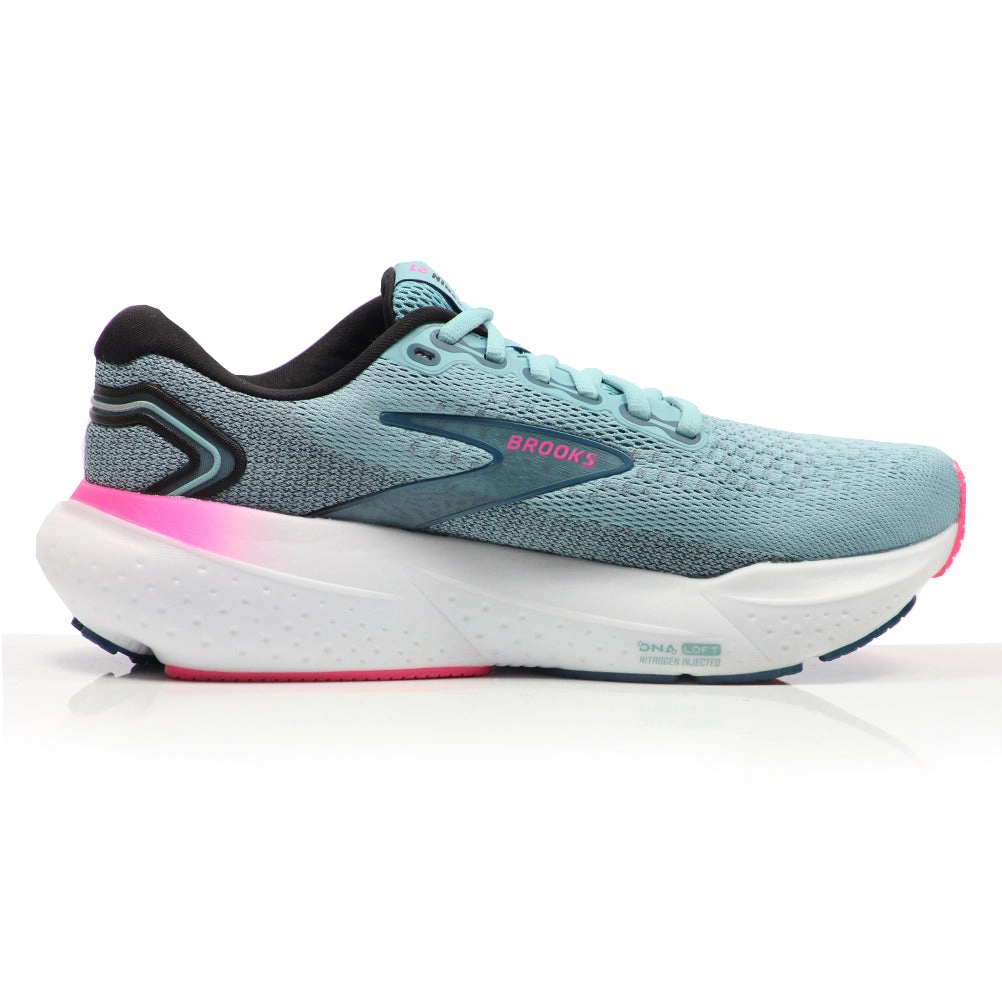 Brooks Glycerin GTS 21 Women's Running Shoe - Moroccan Blue/Aqua/Pink Fresh Foam X 880v13 Running Shoes