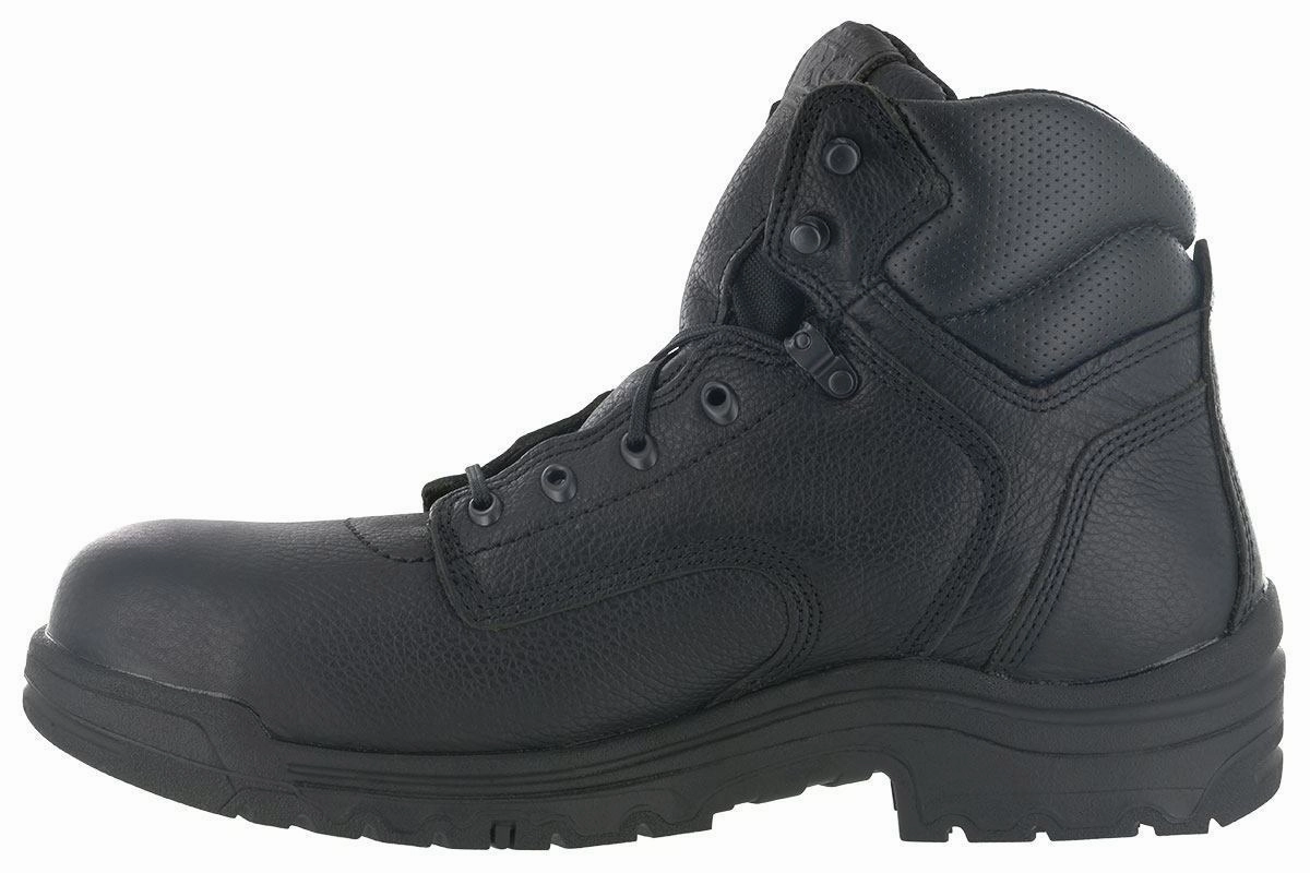Timberland PRO Titan 6 Inch Alloy Toe Boot Black Veeta Combat Boot