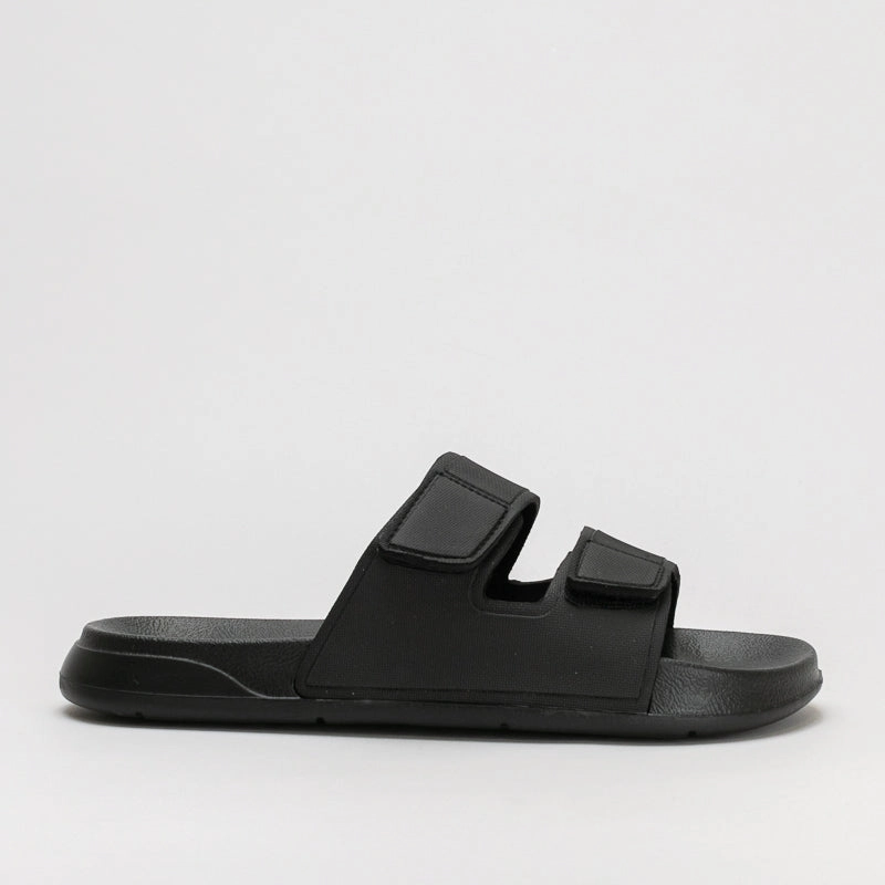 Wedge Sandals Double Velcro Slide