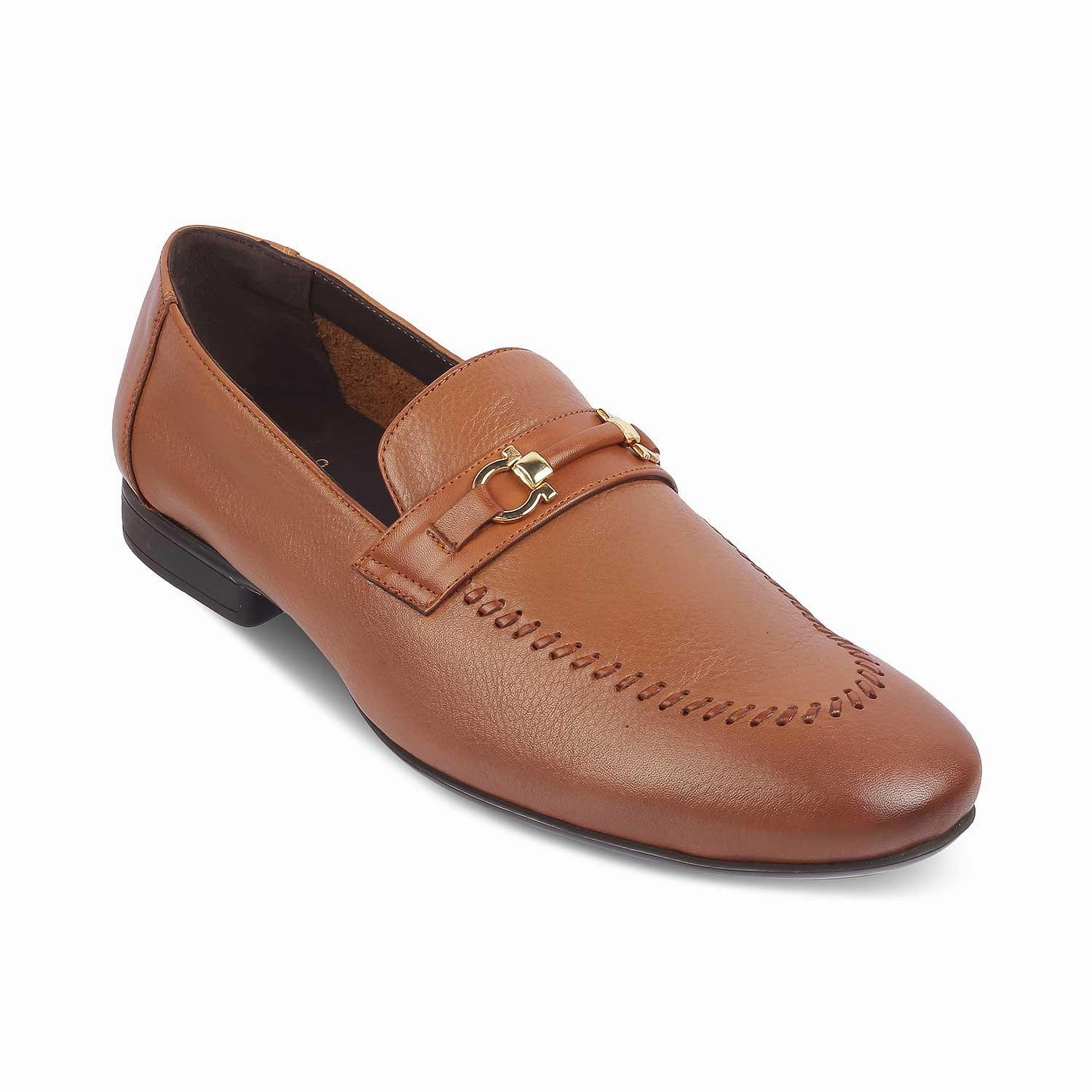 Dr Scholl Loafers The Bologna Tan Men's Leather Loafers Tresmode