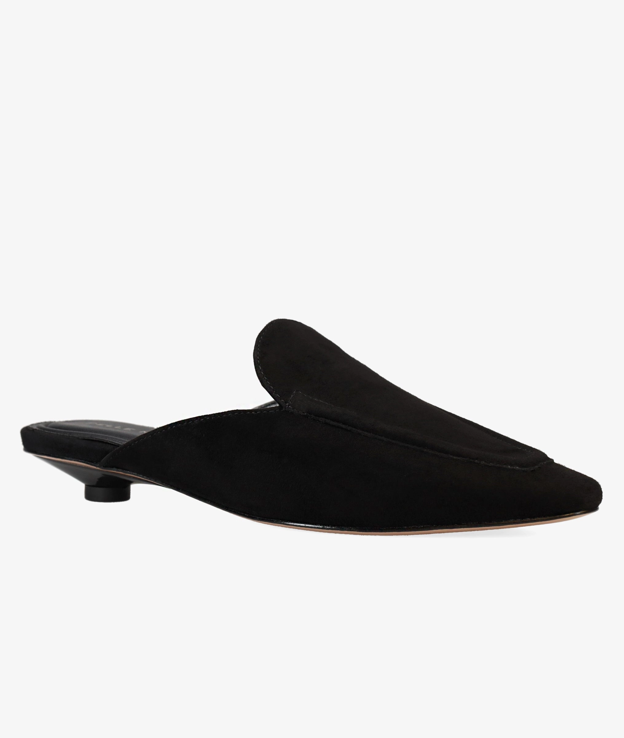 Amias Slide - Black One Big Toe Slippers