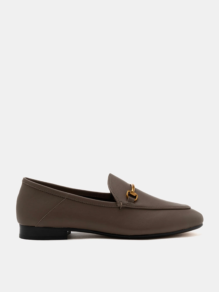Vagabond Cosmo Loafers Isabeau Metal Buckle Loafers