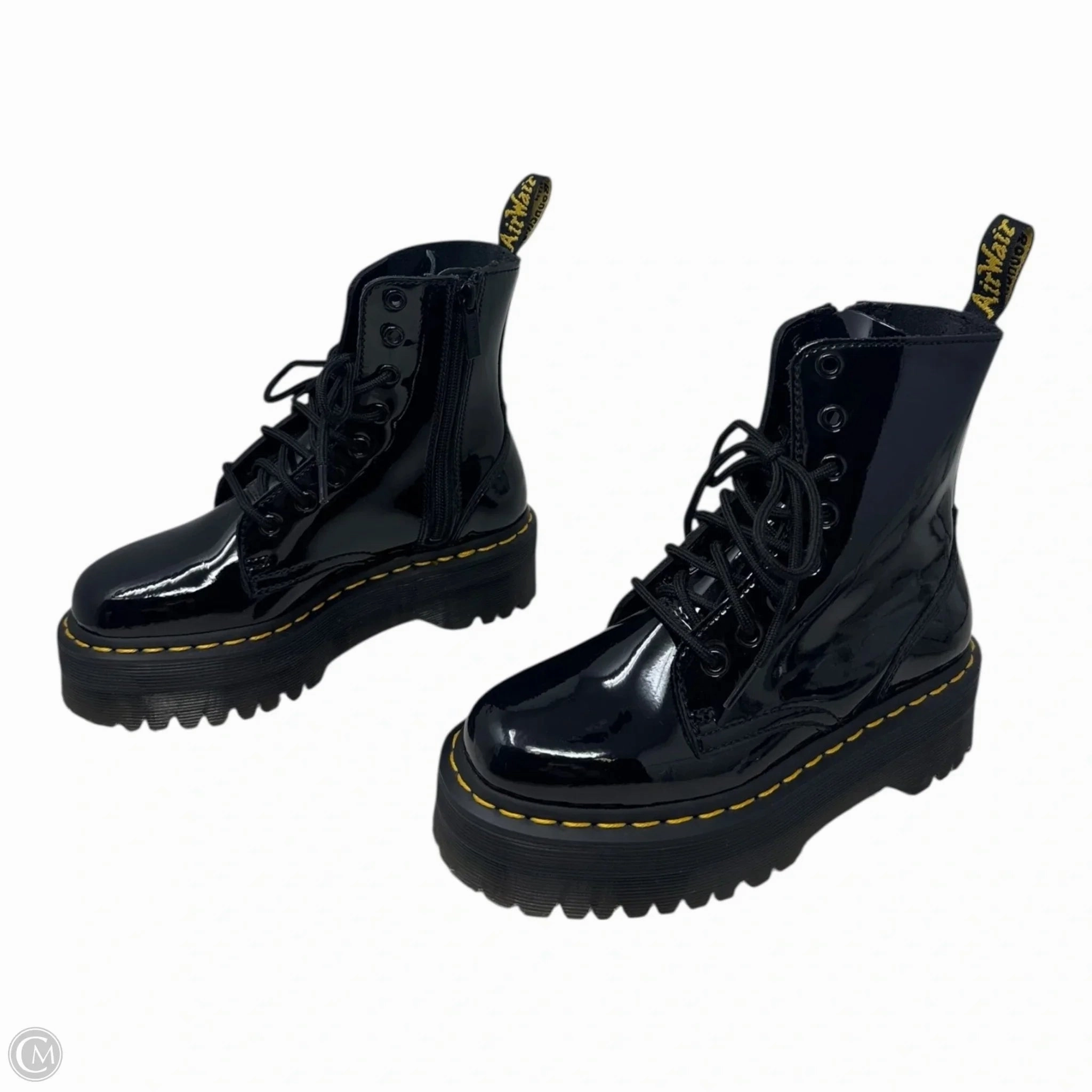 Jadon Platform Boots Combat By Dr Martens In Black, Size: 5 Combat Boots In The 90s