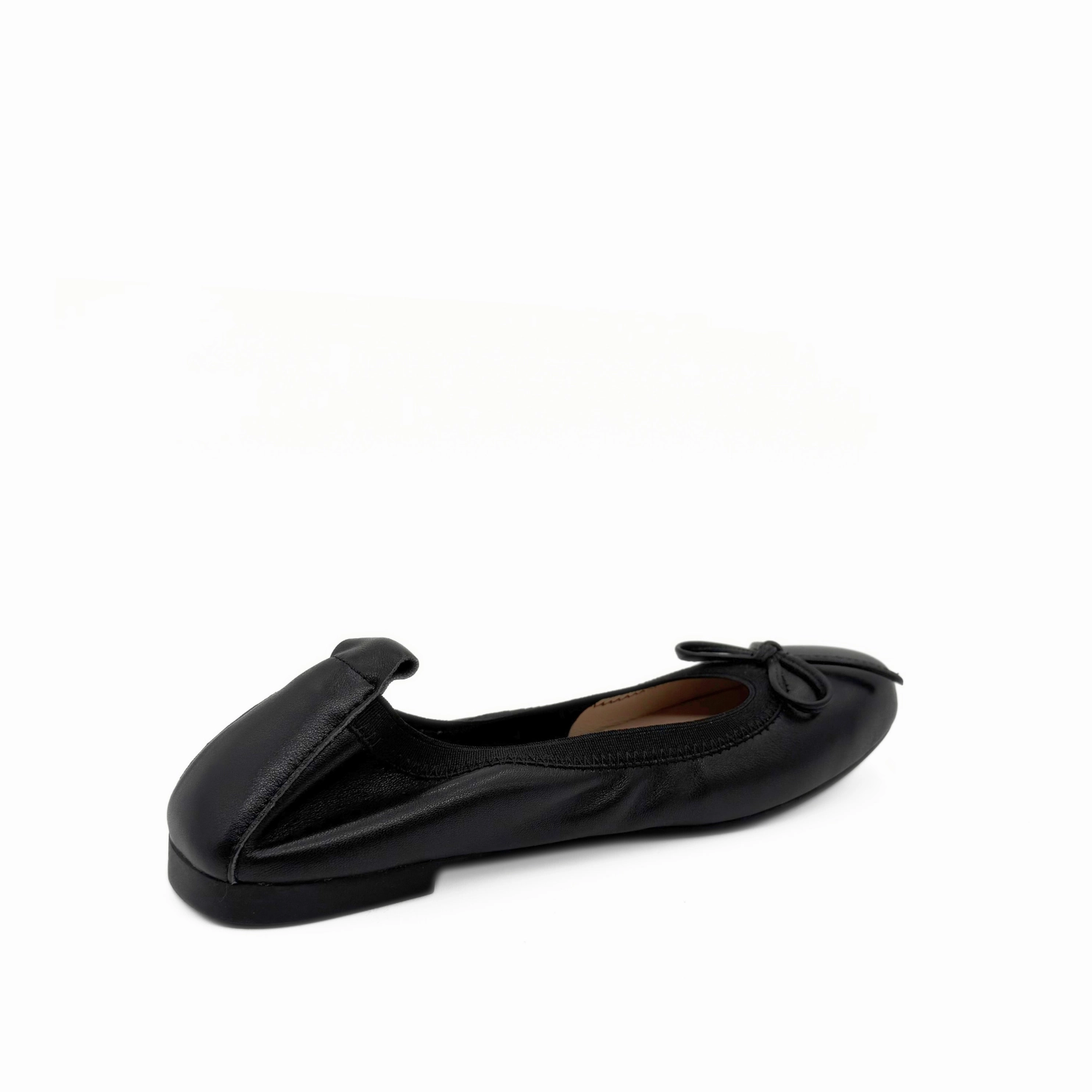 Jamie Leather Ballerina Flat Shoes Designed For Flat Feet