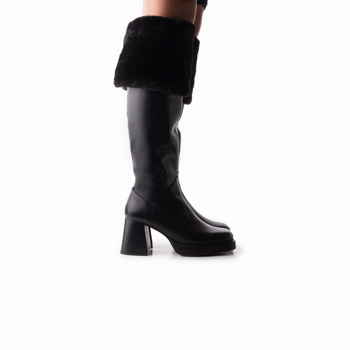 Children's Fashion Boots Jesse Black Leather