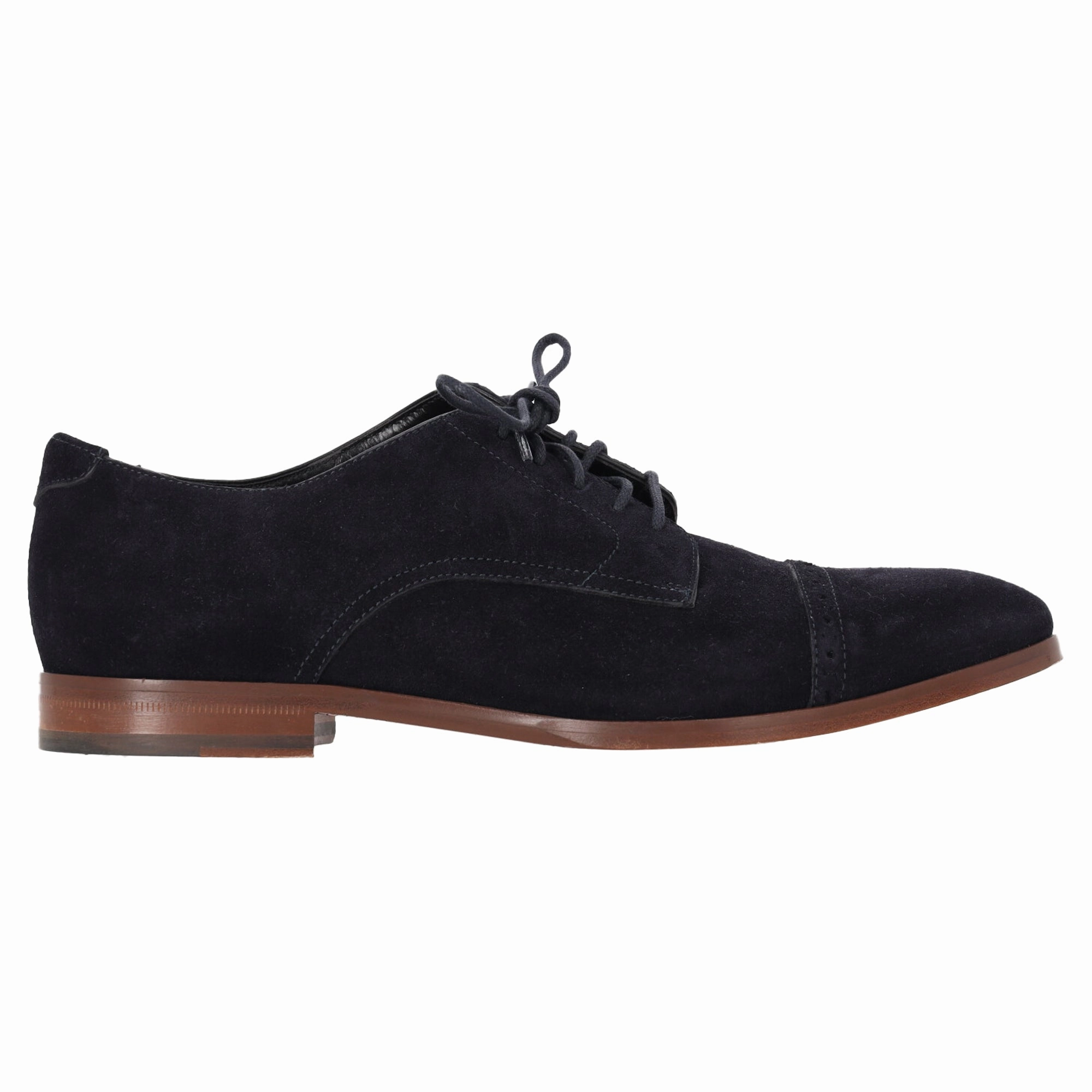 Jimmy Choo Laced Derby Shoes in Navy Blue Suede Derby Brogue Lace Up Dress Shoes Reviews