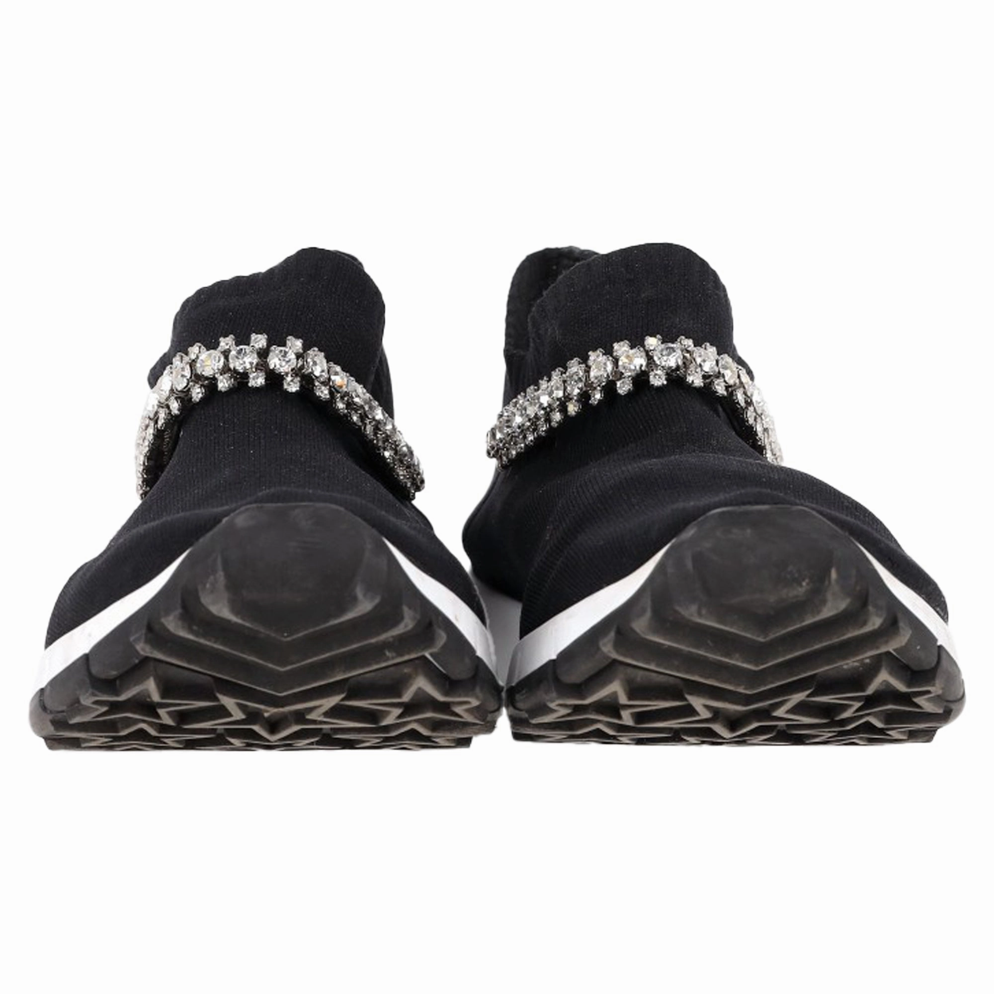 Vince Camuto Sneakers Jimmy Choo Verona Slip-On Sneakers in Black Polyester