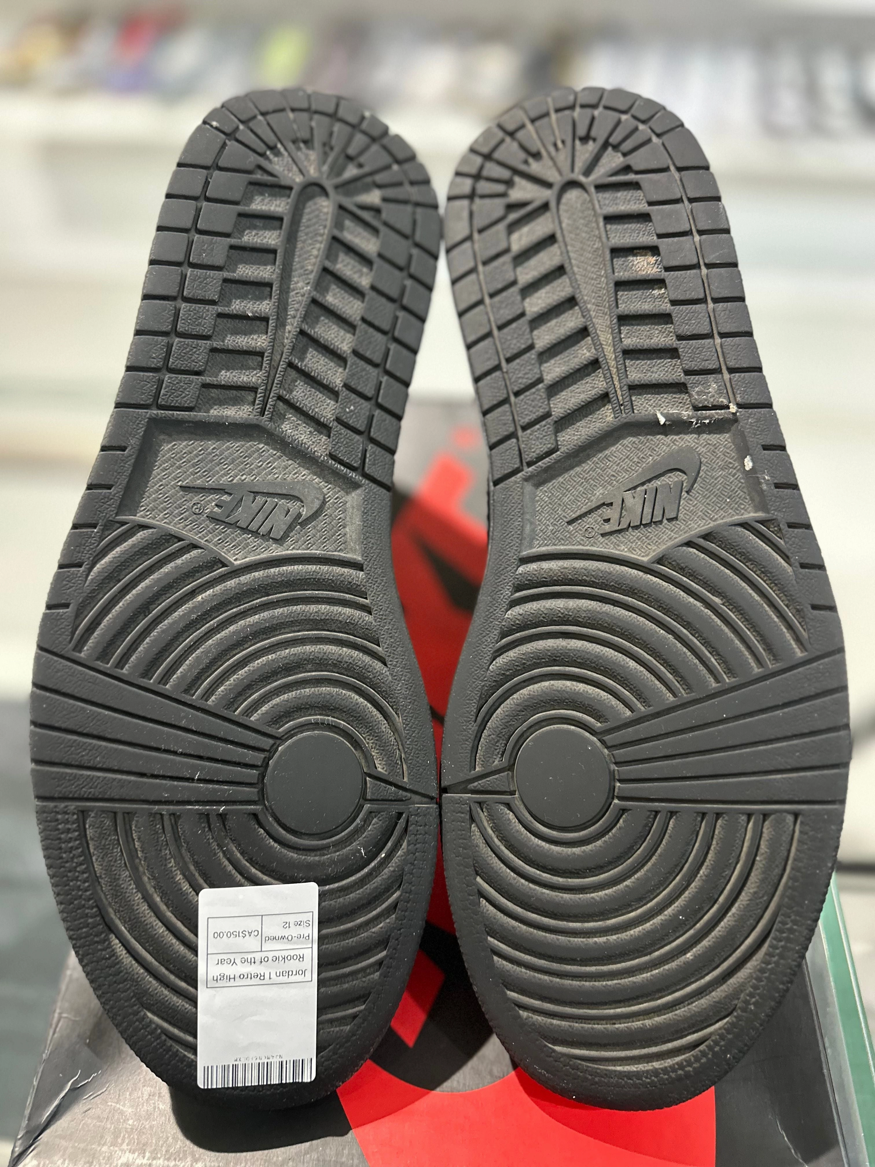 Jordan 1 Retro Low OG SP Travis Scott Black Phantom - Pre-Owned Size 12.5 P488 Sneakers